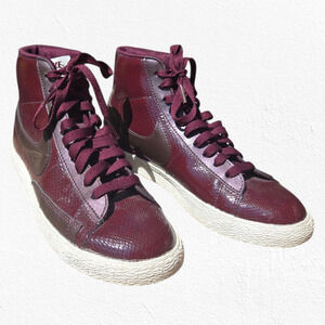 Nike Blazer Mid PRM Vintage Year of the Snake 2013 Burgundy 582254-600 Size 7.5